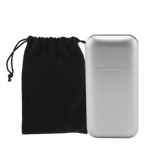 Adjustable Silver Cigarette Case for Thick and Thin Cigarettes Dual Purpose 1