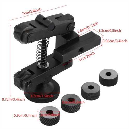 Durable Knurling Tool Rack Knurling Device Adjustable Handle Pulley Lathe Tool 2