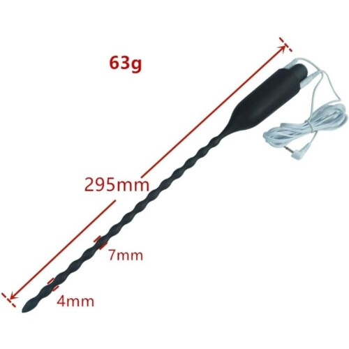 Urethral Sound Vibrator for Men with Multiple Vibration Modes and Waterproof Prostate Training Plug 2