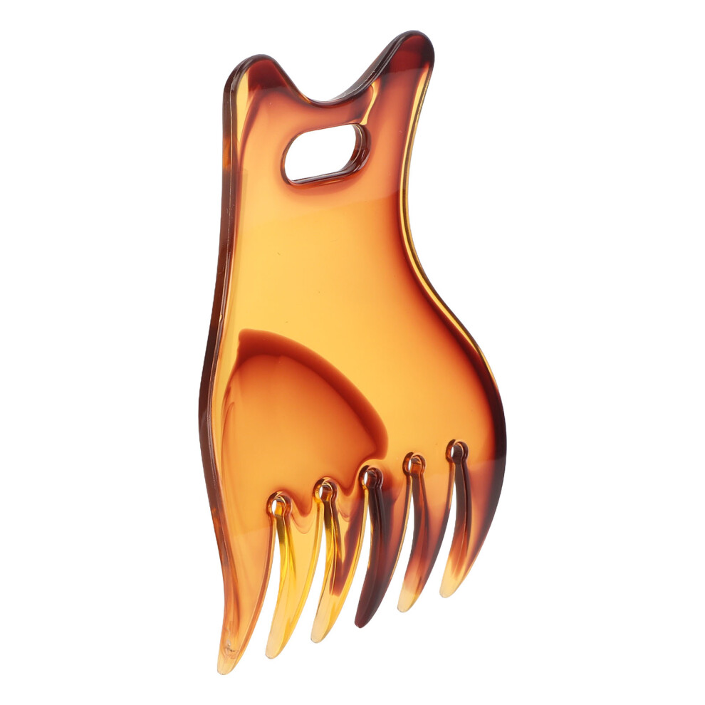 Wide Teeth Hair Pick Comb 3pcs for Quiff & Retro Hairstyles Easy to Use