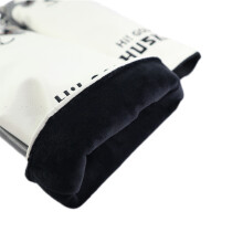 Wasserdichte niedliche hundeähnliche Golfkopfhaube PU Super Fleece Outdoor-Schutzabdeckung