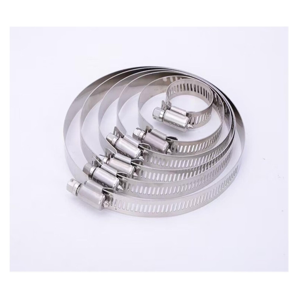 Hose Pipe Clips,Hose Clamps Adjustable Range Stainless Steel Worm Gear Hose Clamps Kit(65Mm83mm) 9382693641687