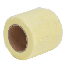 Hellgelbes Polyester-Tüllgewebeband, 25 Yard, für Dekoration und Geschenkverpackung
