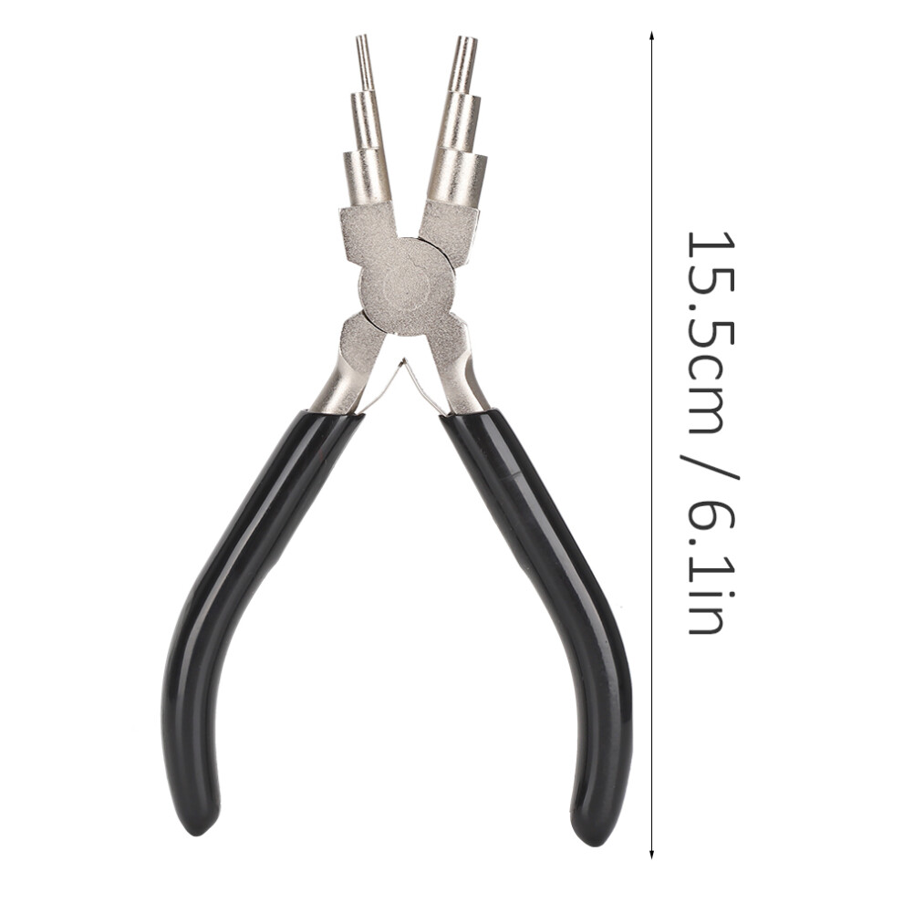Home Repair Circlip Pliers 6-Section Round Nose Snap Ring Hand Made Tool 8401379753290