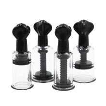 Nipple Sucker Pump Cup Set, 3 Sizes, 2.0/2.5/3.1 Cm, Breast Stimulation Massager For Women, Adult Couple Sex Toy