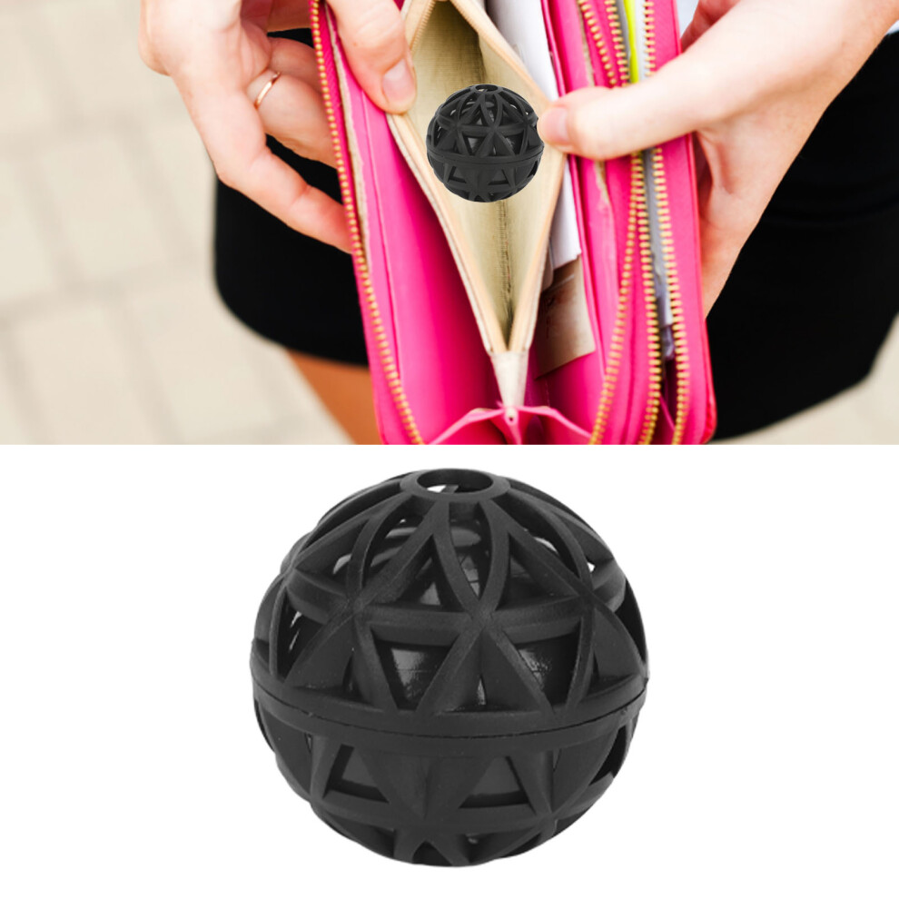 Black Sticky Purse Ball Cleaner Reusable Portable Dust And Debris Removal Tool