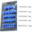 Motorcycle Nut Bolt Covers RustProof Waterproof Universal Engine Screw Caps Decorative Blue 3