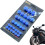 Motorcycle Nut Bolt Covers RustProof Waterproof Universal Engine Screw Caps Decorative Blue 5