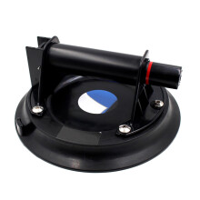 Vacuum suction cup with handle, sturdy glass lifter for easy lifting of tiles during transport and installation work.