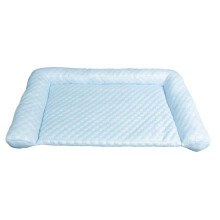 Dogs Cooling Mat Waterproof Breathable Ice Pad For Dogs 19.69x11.81 Light Blue 50x30cm For Travel Car Indoor Outdoor