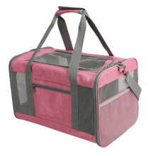 Pet travel carrier, portable puppy carrier bag Adjustable dog travel bags