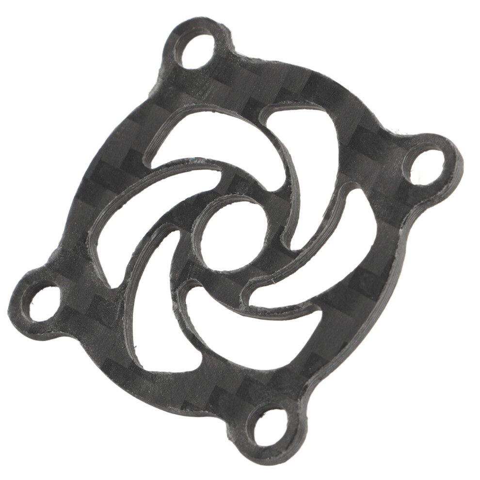 Carbon Fiber Rc Motor Fan Cover 30X30mm Heat Dissipation For Esc Black 4961381699152