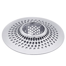 Stainless steel hair catcher – for bathtub and shower drains, sieve and hair trap, color