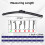Front Wiper Blades 21 Inch Rubber Replacement Windshield Wipers 2 Pack for Audi TT MK1 19982003 2