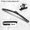 Front Wiper Blades 21 Inch Rubber Replacement Windshield Wipers 2 Pack for Audi TT MK1 19982003 3