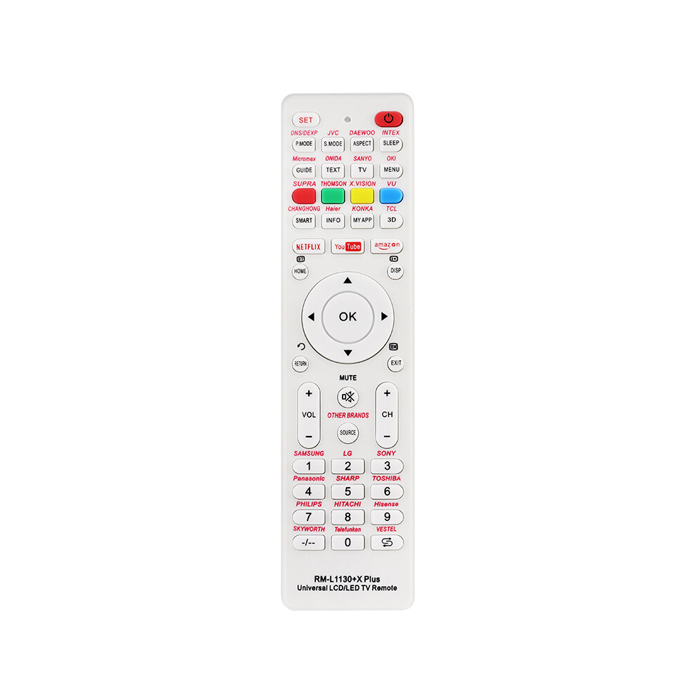 Lcd Tv Remote Control Youtube Rm-L1130+X Plus Tv 6935161571585