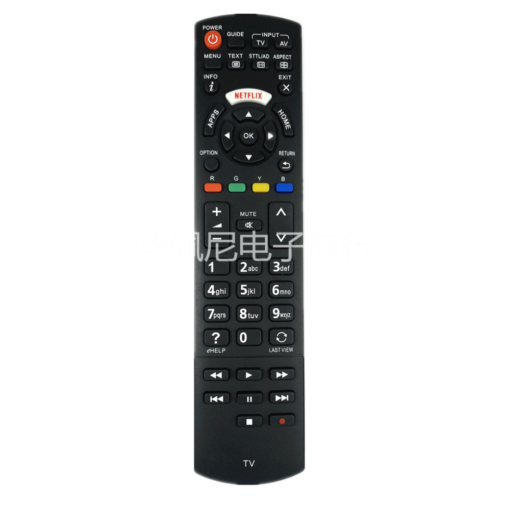 For Panasonic Lcd Tv Remote Control Netflix N2qayb001008 6935161568479