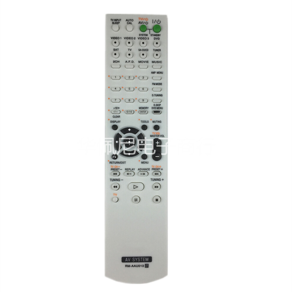 Amplifier Audio Remote Control Rm-Aau013 Htddw790 Htddw795 Strdg510 6935161568462