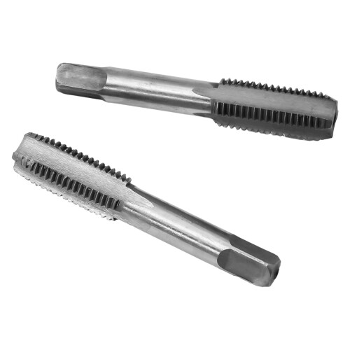 HSS 12mm x 1,5 Μετρικό Κωνικό Σετ Βρύσης, 2 Τμχ Εργαλεία Δεξιού Νήματος, 2
