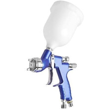Paint spray gun, spray gun set, putty spray gun with 1.3mm tip, 600cc cup and cup system adapter for all automotive painting jobs (small) 1 UK small
