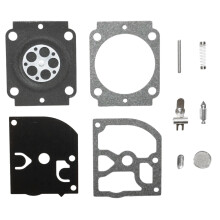 Vergasermembran-Dichtungs-Reparaturset kompatibel mit BG56 BG66 BG86 für Blattgebläse 4241 007 1002, RB-155, RB-164