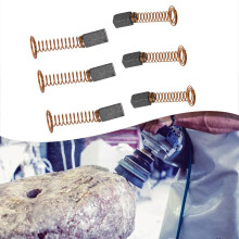 Ersatz-Kohlebürste 6 Stück für D3000 Bohrer, Elektromotorteile mit Rotationswerkzeug 7 9x5 5x4 8 mm Set für Elektrowerkzeugmotorreparatur