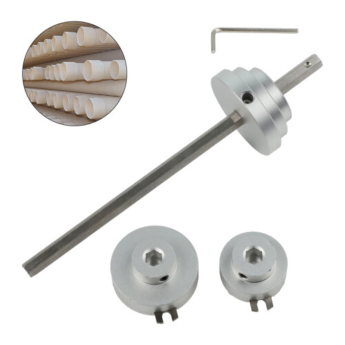 1-12 Inch Inside Pipe Cutter Inside Pipe Cutting Tool PVC Cutter Anodized Solid Aluminum Alloy Enhanced Stability 1