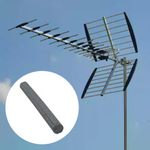 10 mm Durchmesser und 100 mm lange Ferritstange zur elektromagnetischen Störungsunterdrückung in Antennen- und Steckverbinderbaugruppen