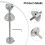 1-12 Inch Inside Pipe Cutter Inside Pipe Cutting Tool PVC Cutter Anodized Solid Aluminum Alloy Enhanced Stability 6