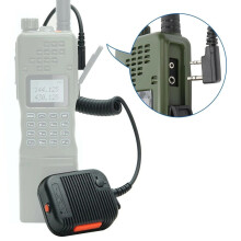 Zweiweg-Radio-Handheld-Taktik-Lautsprechermikrofon mit 3,5-mm-Buchse für Baofeng AR-152 UV5R UV-82 und für Kenwood TK/TH/NX-Modelle