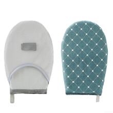 Sleeve Ironing Board Pad With HeatResistant Glove For Sleeve And Collar Ironing, Polyester And Sponge (C)