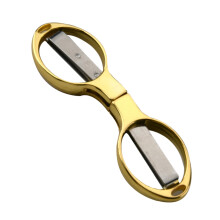 Folding Travel Scissors Compact Stainless Steel MultiPurpose Pocket Tool for Outdoor and Crafts