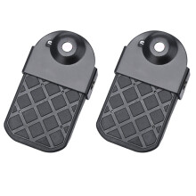 1 pair Bike Pegs Foot Pedals Bike Foot Peg Riding Foot Pegs Stand Cycling Mounts Bicycle Bearing Aluminum 13.57.5cm