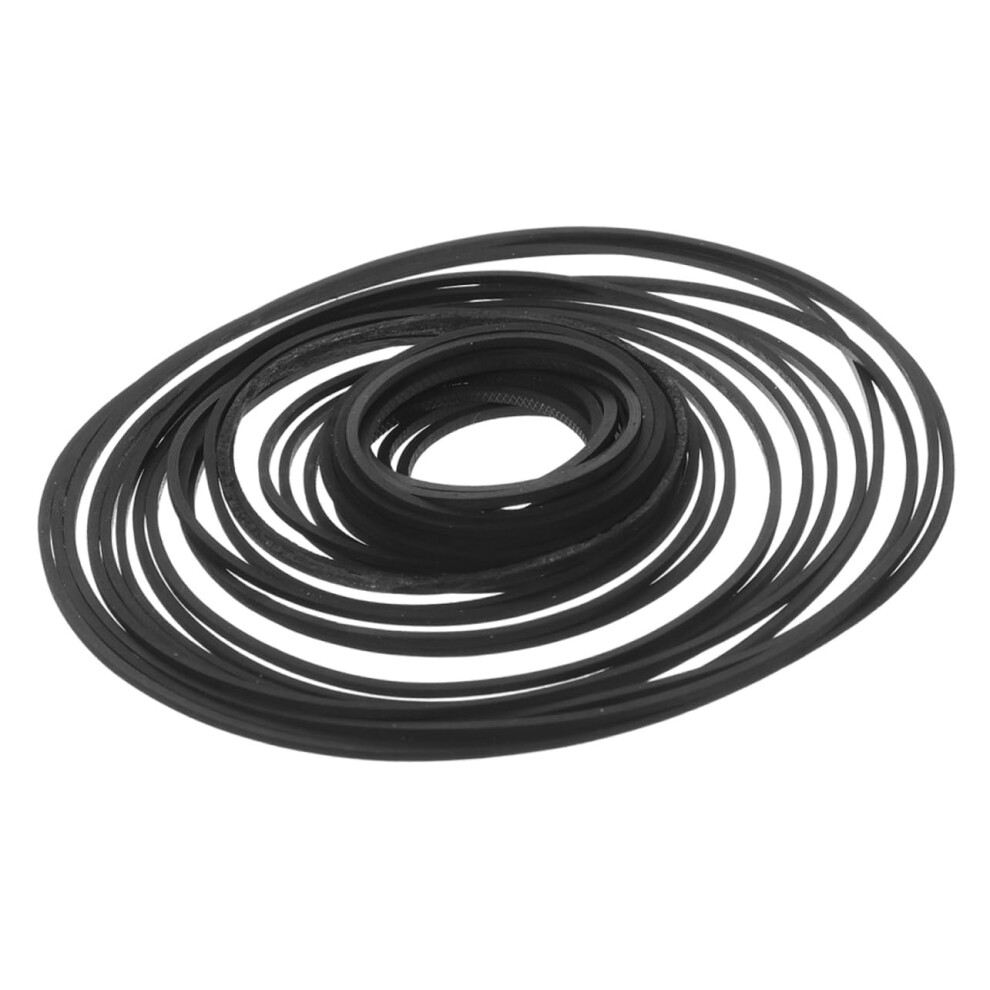 90 Pieces Of Belts For Cassette Recorders, Flat Drive Belts For Cassette Players And Dvd Drives, Durable Rubber Belts, And Of Audio Equipment. 9347817950984