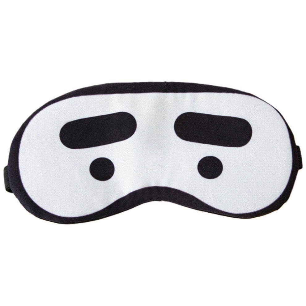Sleep Mask Cute Eye Mask Full Blackout with Adjustable Strap for Travel Nap Meditation Women Men