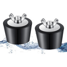 Pack of 2 Winter Plugs, 38mm, Rubber Freeze Stopper for Pool, Spa, Pipes