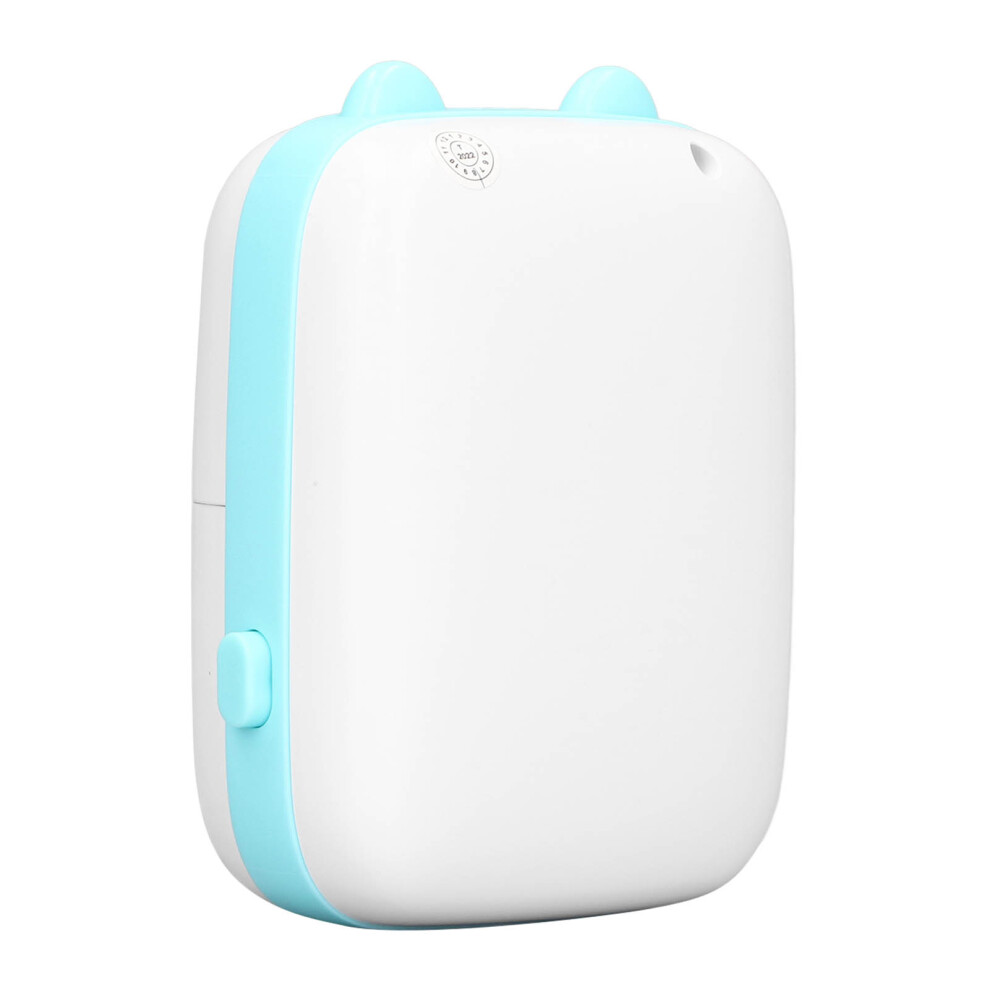 Portable Tooth Thermal Printer 200Dpi 5.7X2.5cm Blue 8461373244446