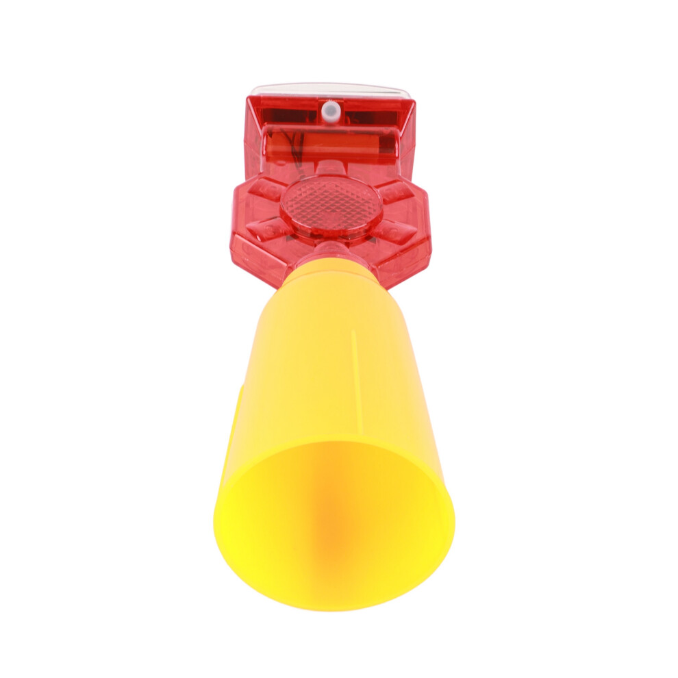 Solar Strobe Warning Light 27.5Cm Abs Waterproof Road Safety Flashing Cone 4611373244920