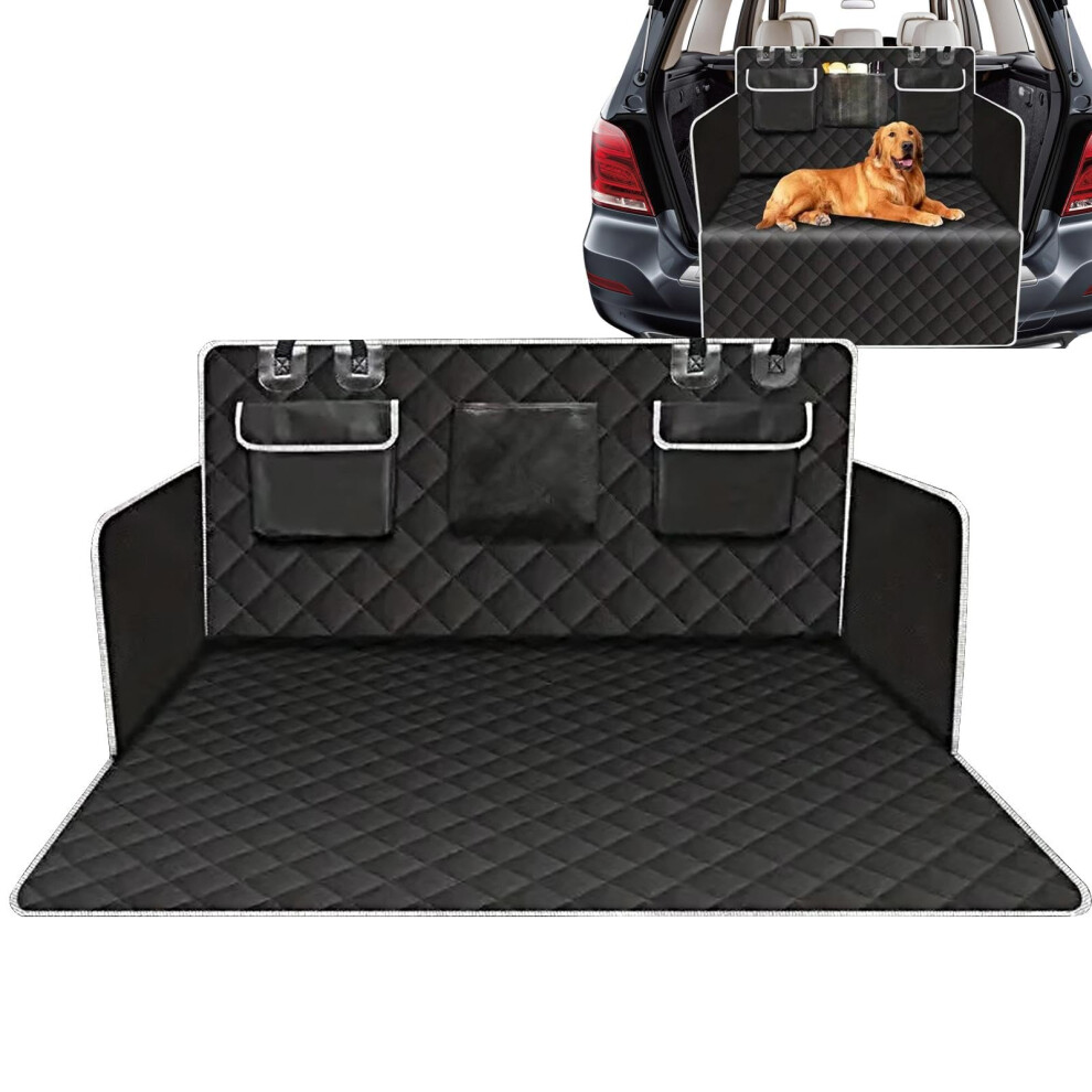 Waterproof Oxford Car Trunk Mat Cargo Liner for Dogs SUV NonSlip Easy Clean Universal Fit