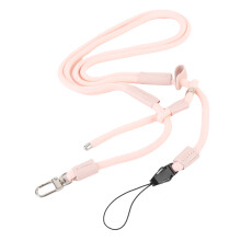 Pocket 3 pinkes Lanyard 66-136 cm, 26-53.5in