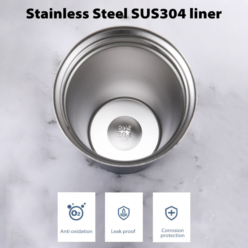 Leakproof 510Ml Insulated Travel Coffee Mug Stainless Steel - 5 Colors 3171373245675