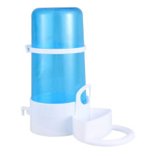 Bird Water Dispenser Blue Indoor Cage Bird Waterer Parrot Pet Clip For Cage Bird Drinker Agricultural Equipment