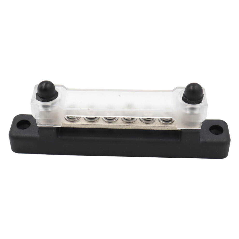 Premium 6/12 Terminal Ground Distribution Block Kit Black/Red For Car Rv Yacht 9371373245888