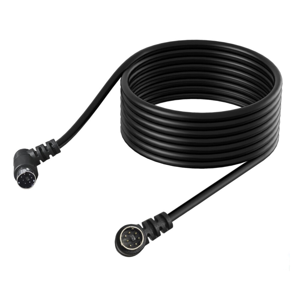 Mini Din 7Pin Male To Male Lshaped Svideo Audio Cable 3Meter Length A/V Cable For Svideo Equipment 9189345329470