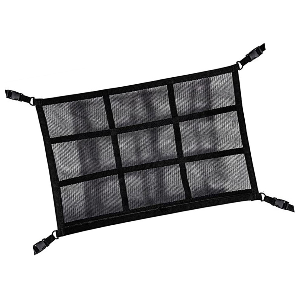 Upgraded Car Ceiling Cargo Net Type2, Large Capacity, 30X24x1cm Black 7621373245770