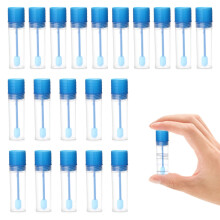 Stool Sample Tube with Spoon, 15 ml Faecal Sample Tube for Dog and Cat