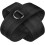 Handcuffs Leather BDSM Cuffs Cross Binding Black Adjustable Restraints For Couples 2