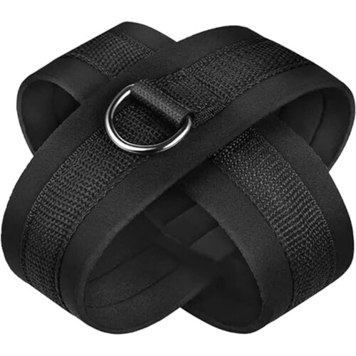 Handcuffs Leather BDSM Cuffs Cross Binding Black Adjustable Restraints For Couples 1