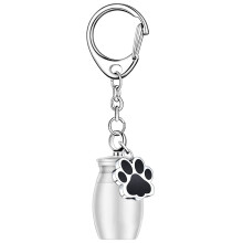 Small Cremation Urn For Pet Ashes Pet Memorial Key Chain Keepsake Urn Keychain For Dog Cat Pets