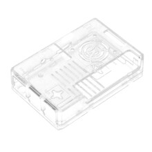 Raspberry Pi 3 ABS transparentes Schutzgehäuse, leicht zugänglich & klar